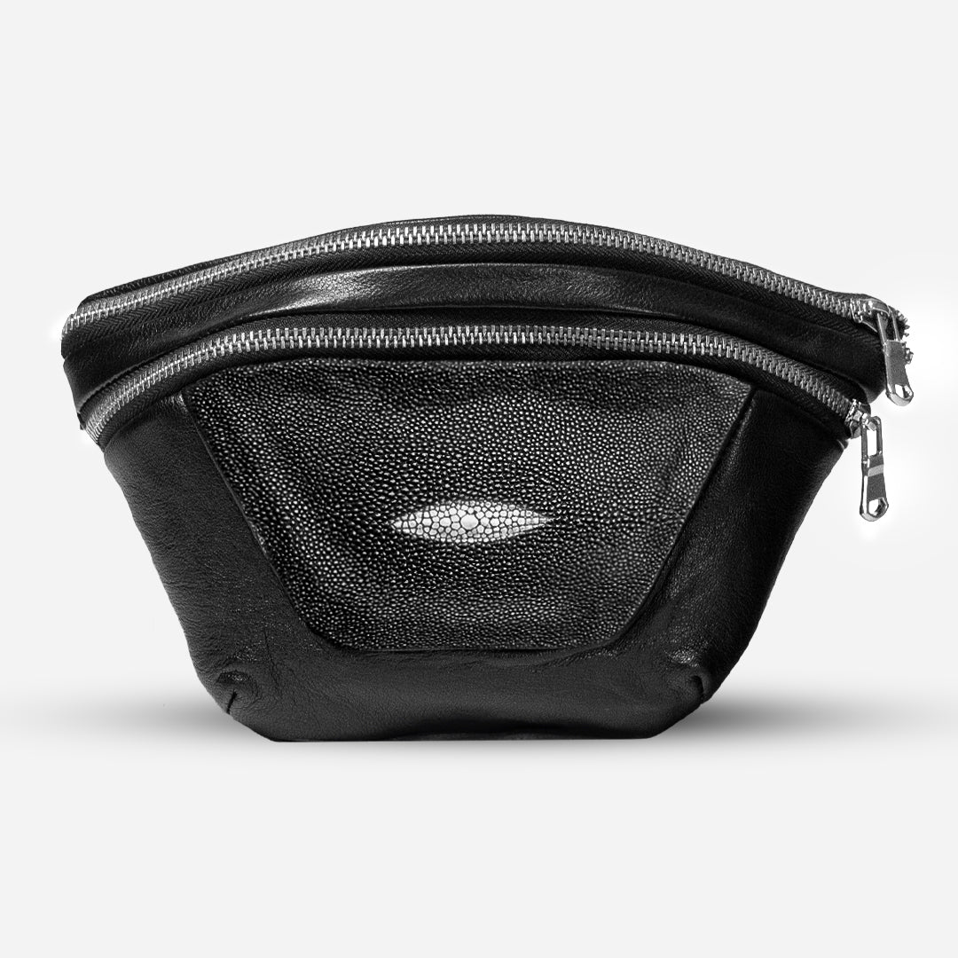 Cangurera "The Keeper" - Stingray Black