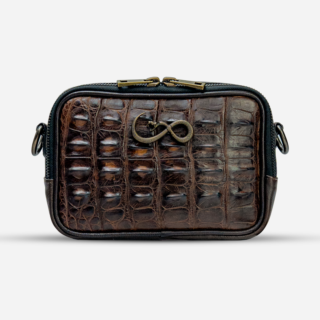 Documentera Mini - Billionaire Croc Brown