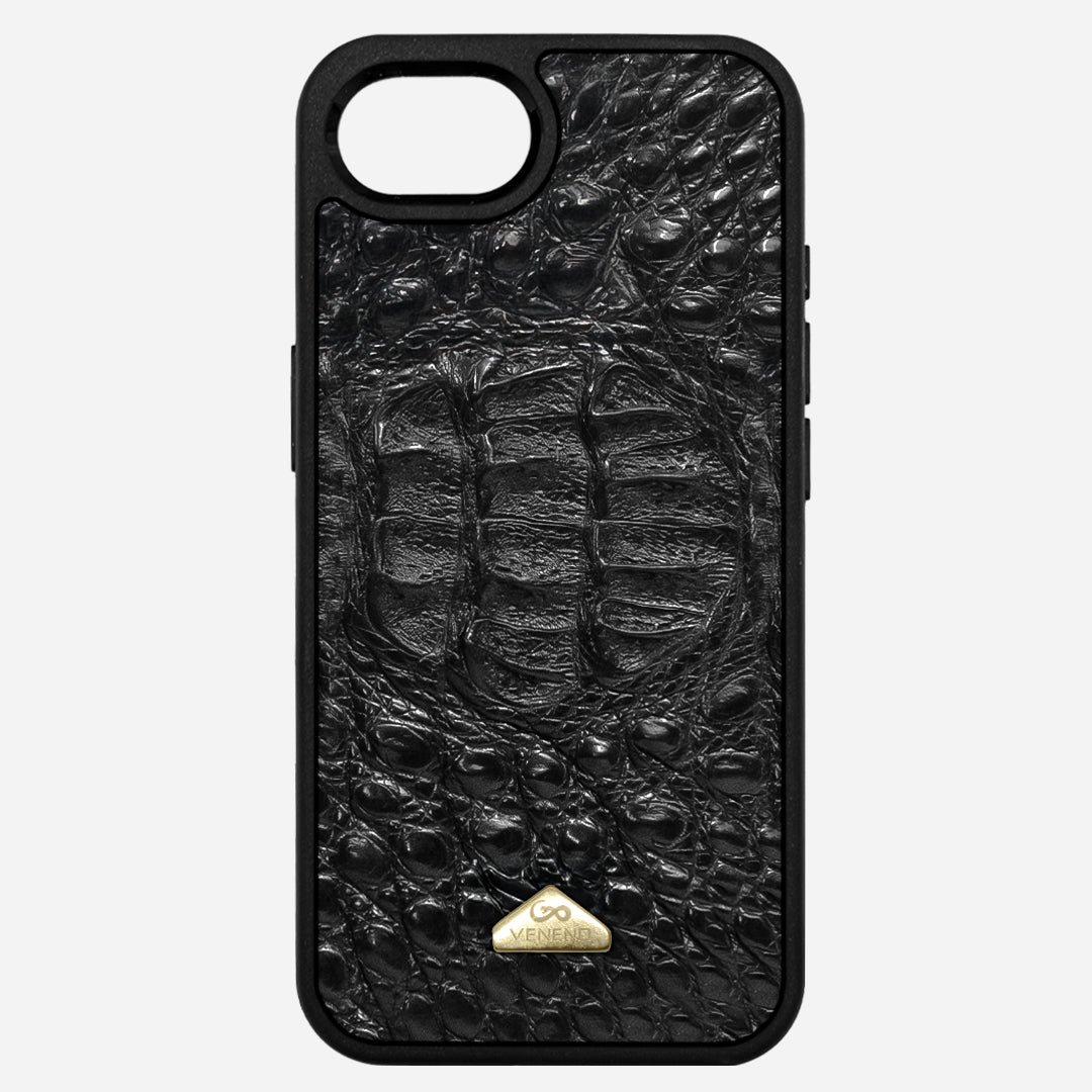 Funda iPhone 16e Phantom Croc Black