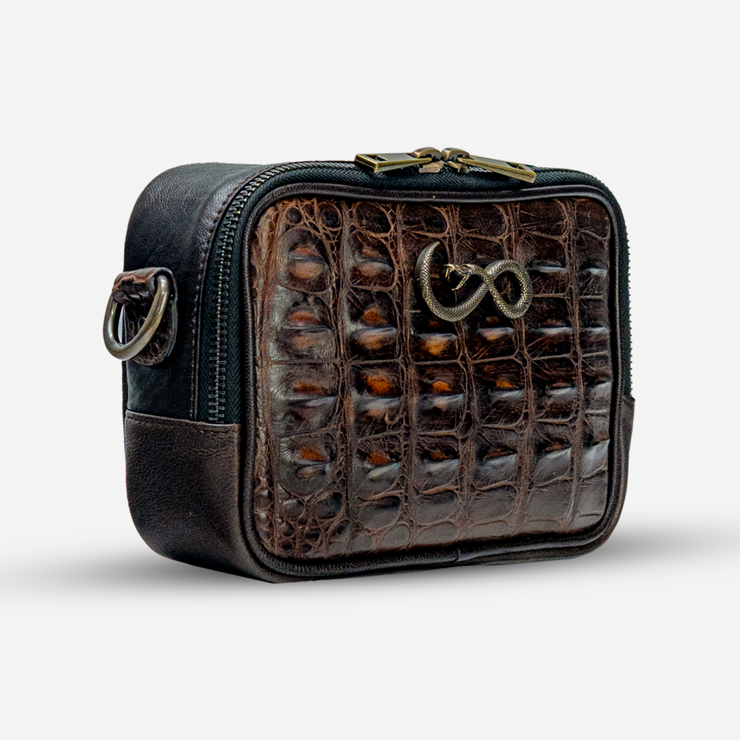 Documentera Mini - Billionaire Croc Brown