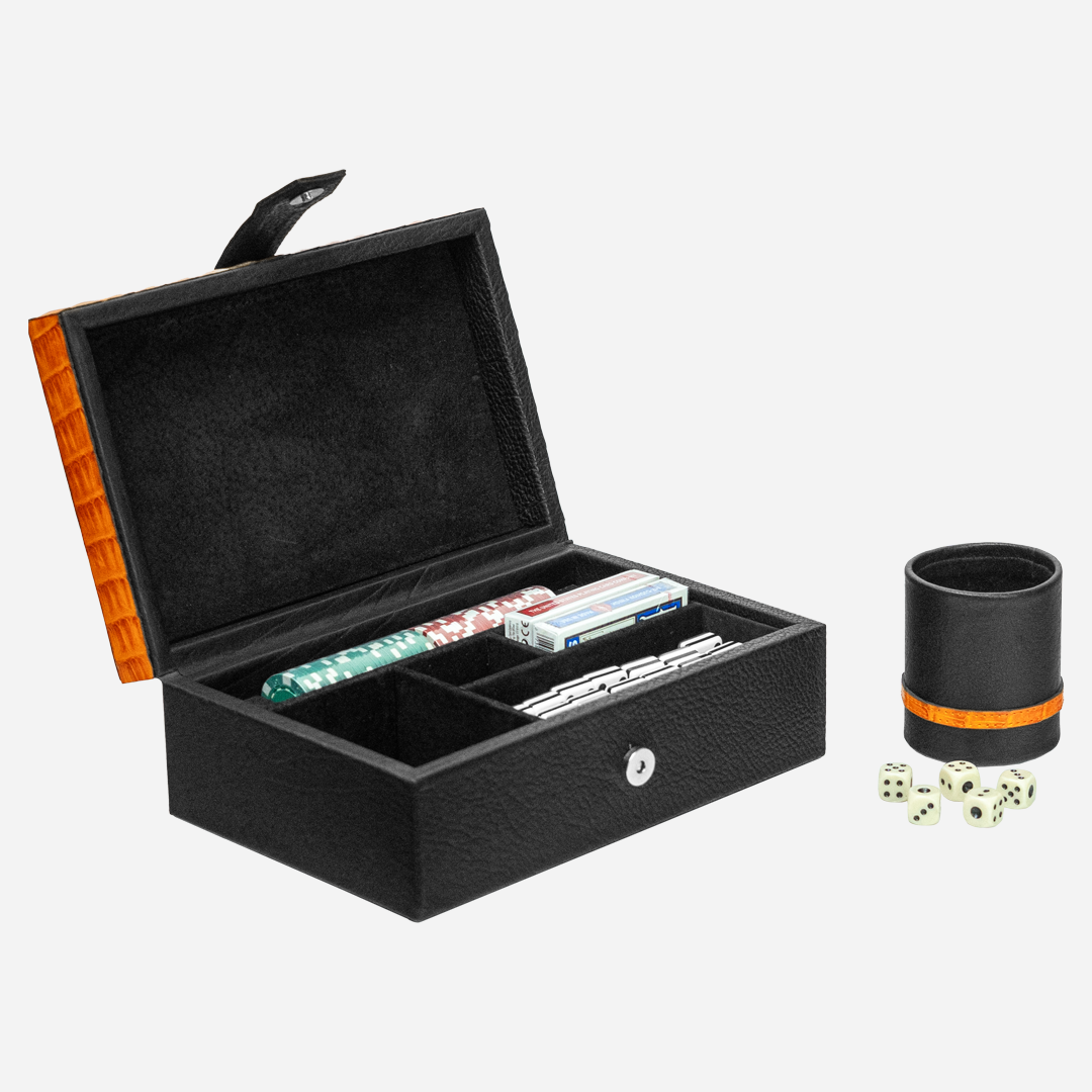 Caja Casino - Billionaire Croc Orange Sunset