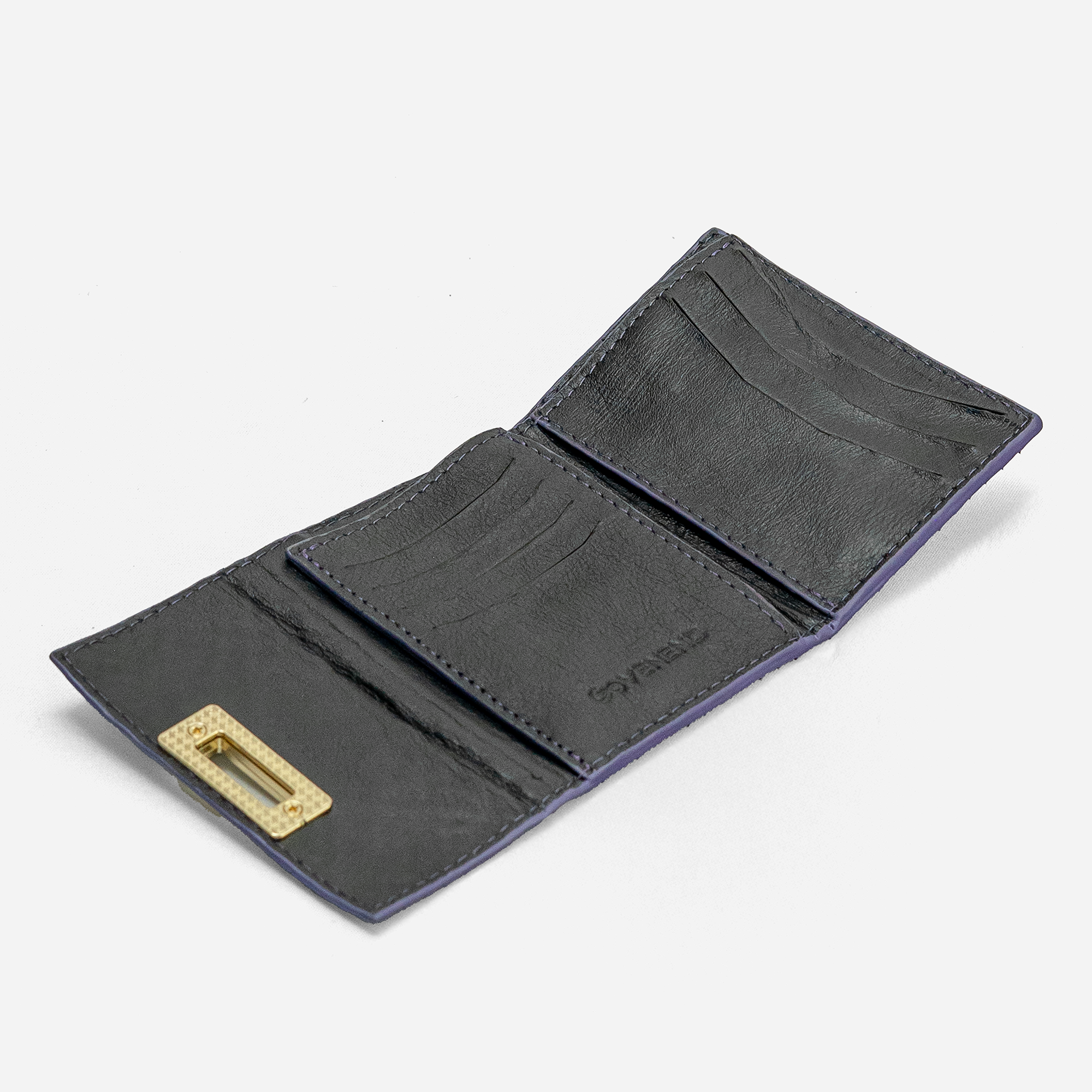 Cartera Trifold "Mila" - Iris Bloom