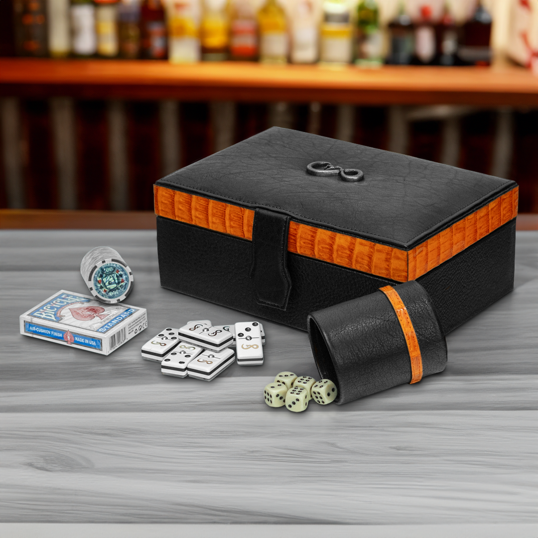 Caja Casino - Billionaire Croc Orange Sunset