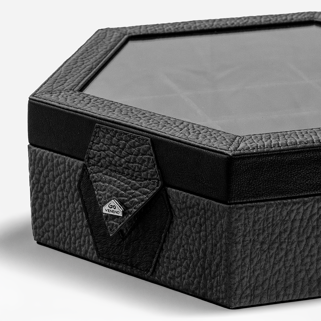 Caja Relojera Hexa Noir