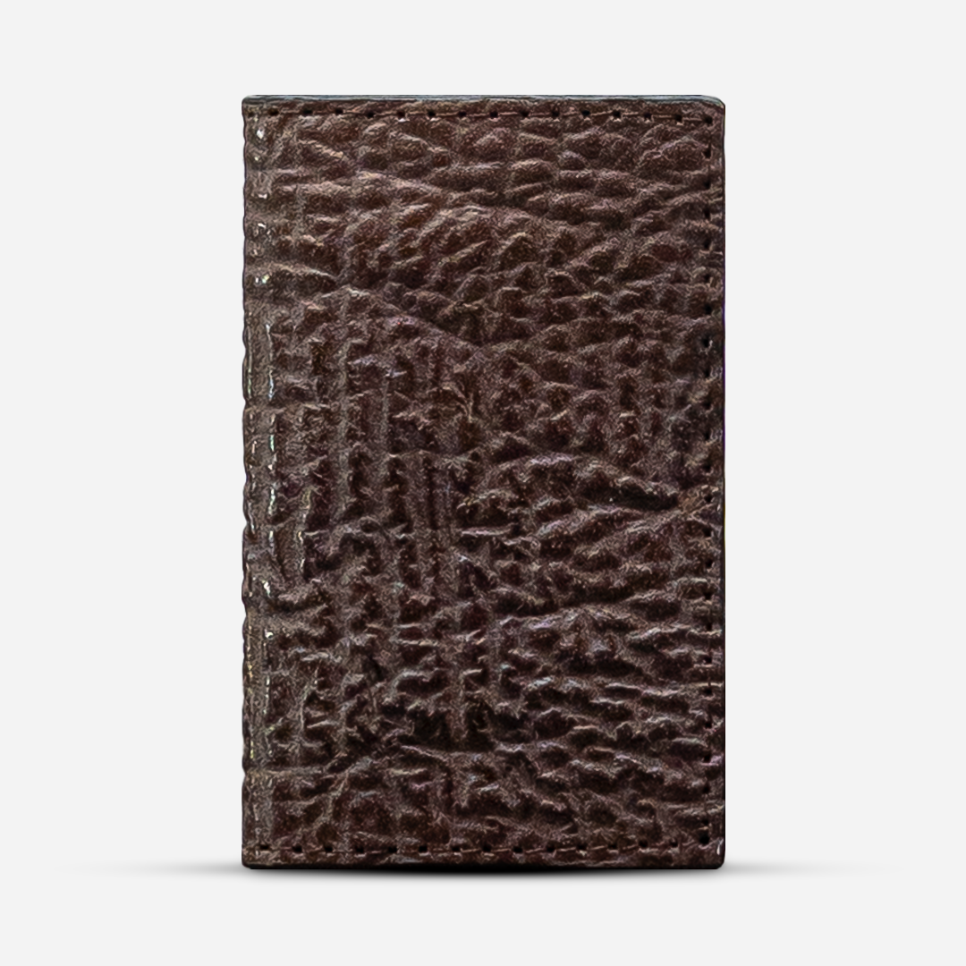 Tarjetero Vertical "Huracán" Oak Brown