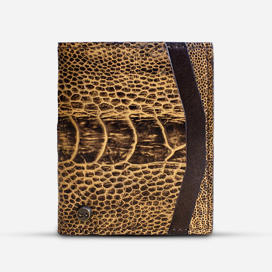 Cartera Compacta "The TIE" Ostrich Orión