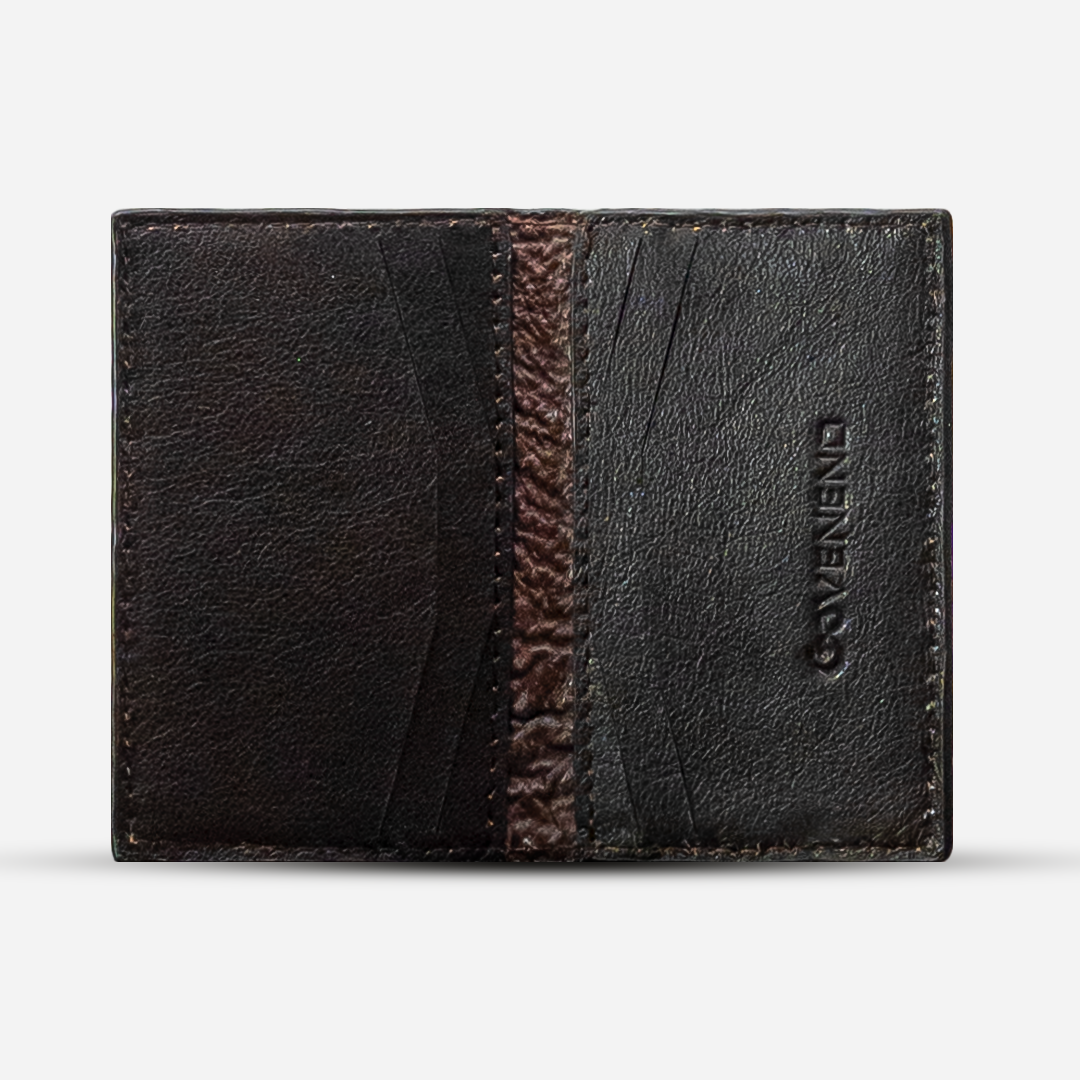 Tarjetero Vertical "Huracán" Oak Brown