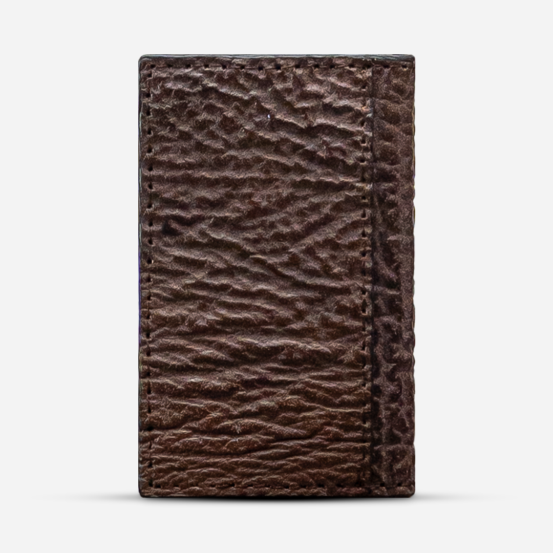 Tarjetero Vertical "Huracán" Oak Brown