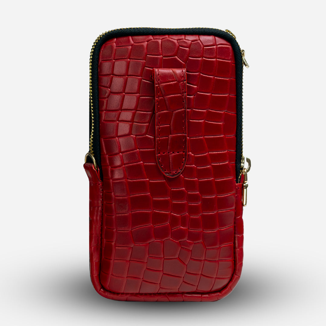 Bolso para Celular - Aike - Faux Rouge