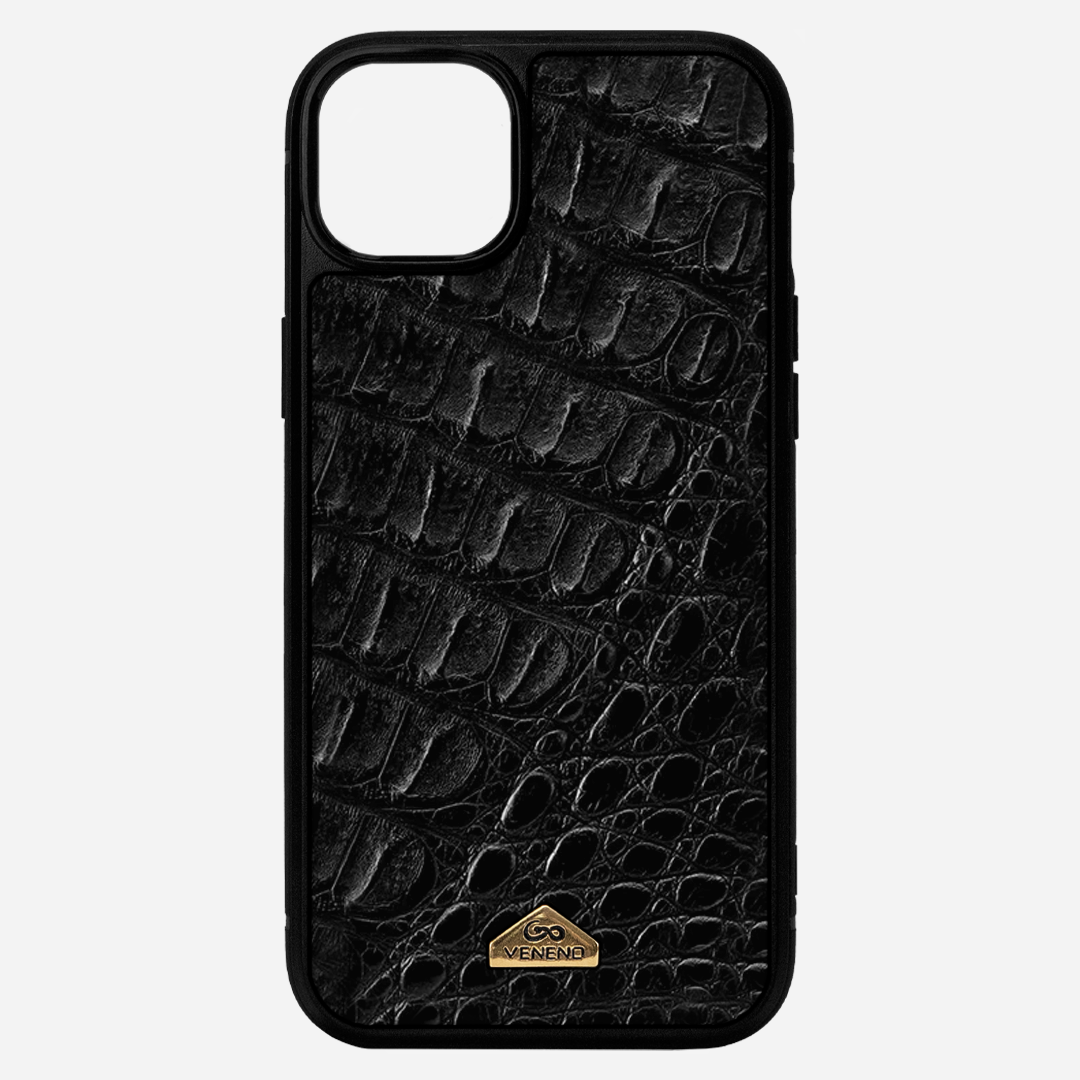 Funda iPhone 14 Plus Illuminati Billionaire Croc Black