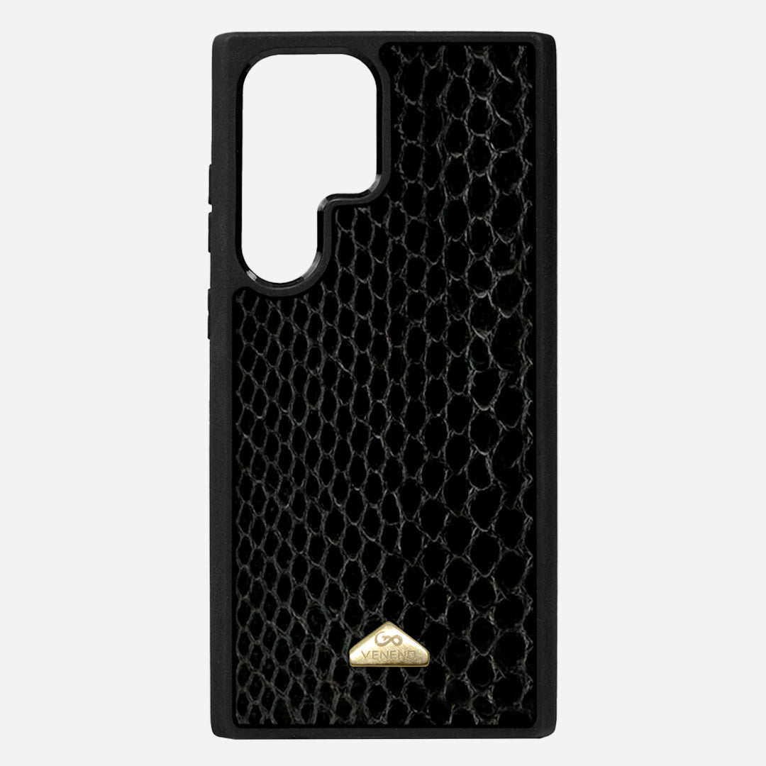 Funda S25 Ultra Illuminati Python Half Black