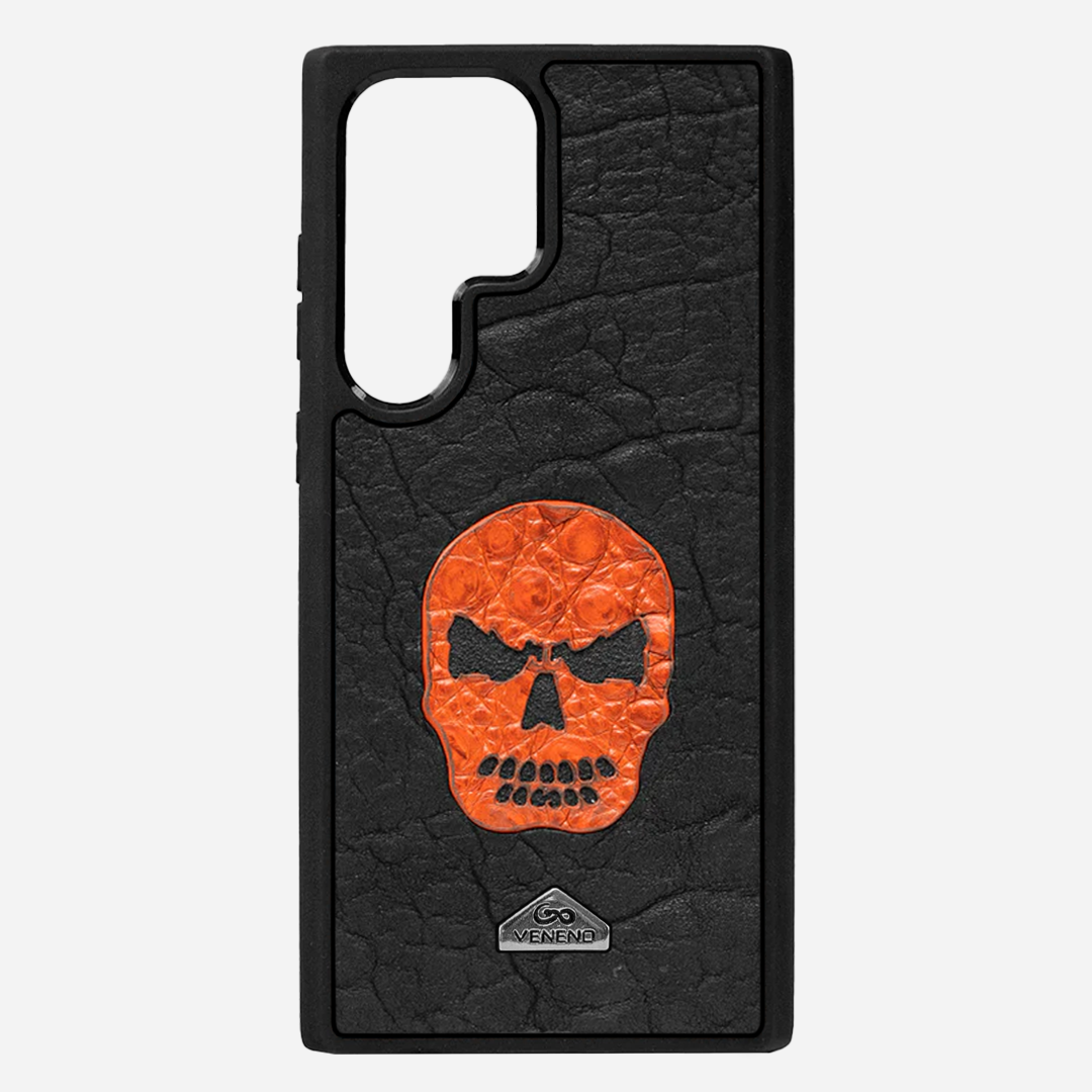 Funda S22 Ultra Illuminati Kranium Orange