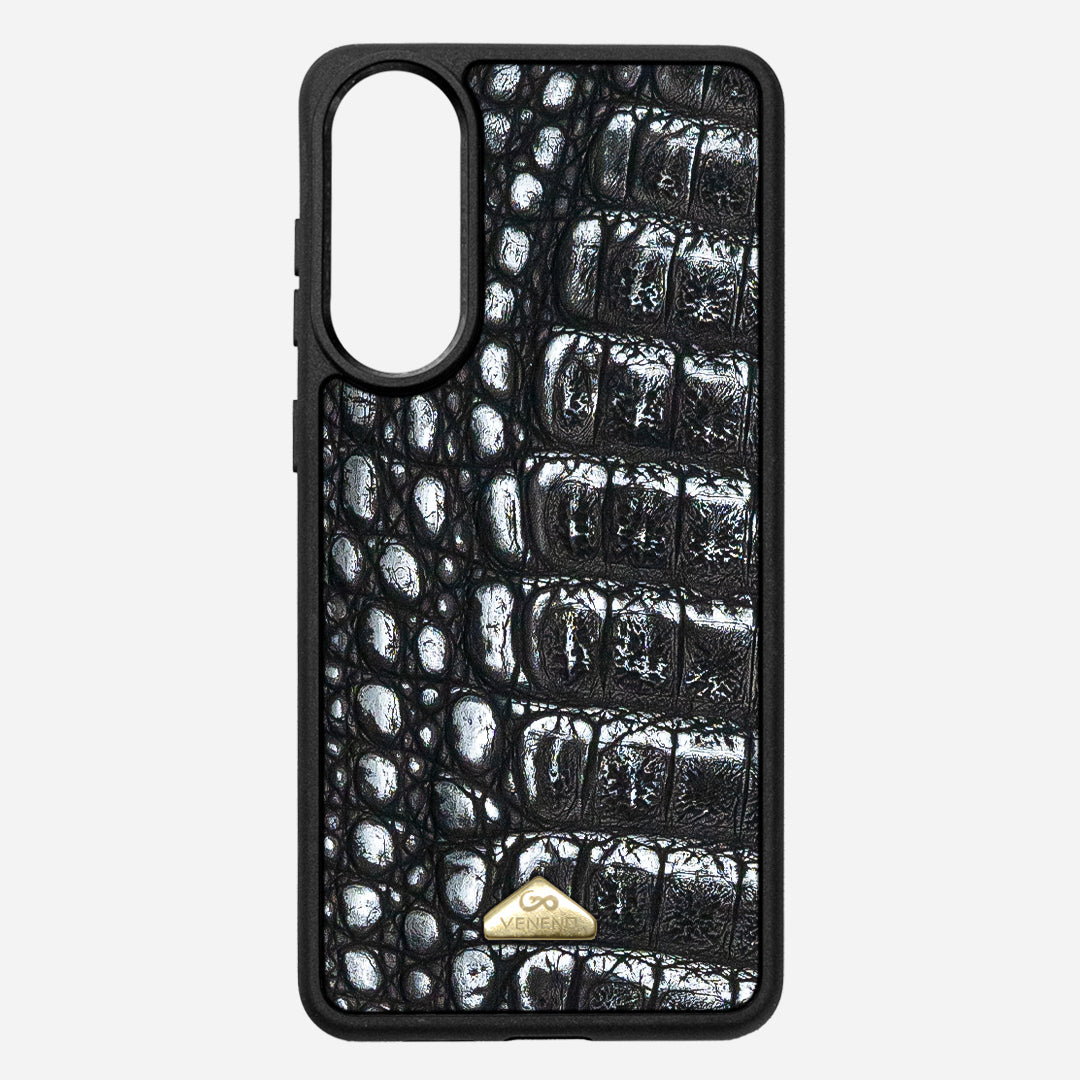 Funda S25 Edge Illuminati Billionaire Croc Starlight