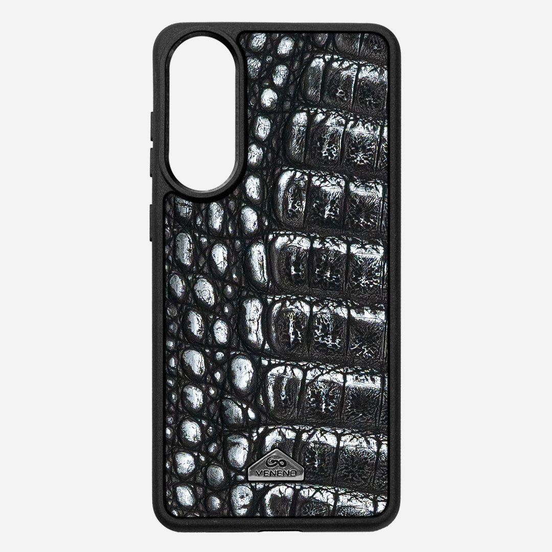 Funda S25 Edge Illuminati Billionaire Croc Starlight