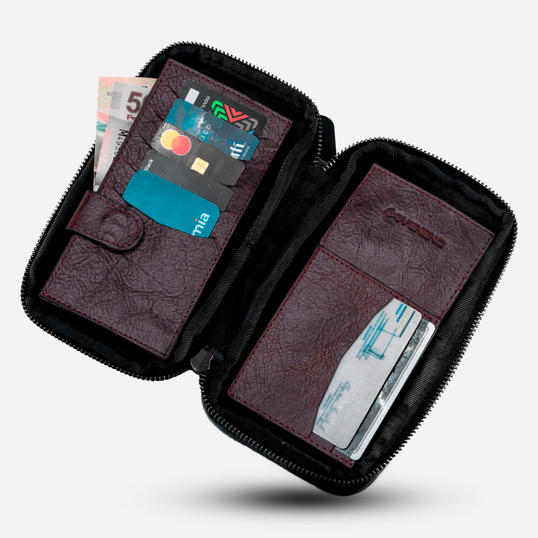 Bolso para Celular - Aike - Billionaire Croc Red Wine