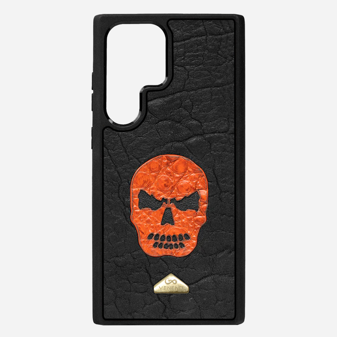 Funda S22 Ultra Illuminati Kranium Orange