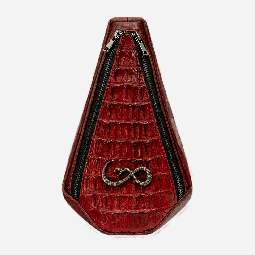 "The Falcon" Billionaire Croc Red