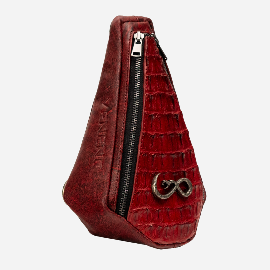 "The Falcon" Billionaire Croc Red