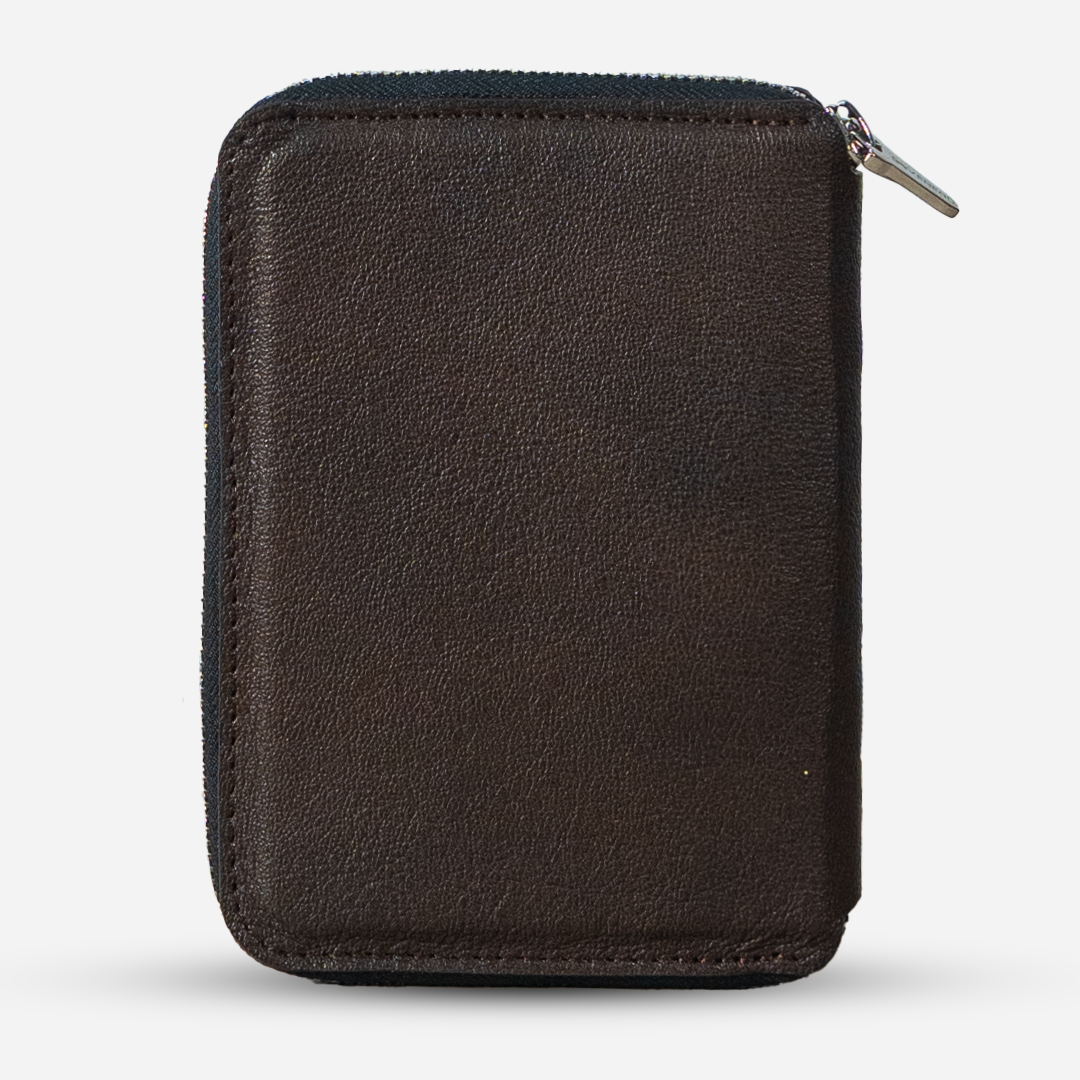 Funda Pasaporte Familiar "Il Protettore" Deep Brown