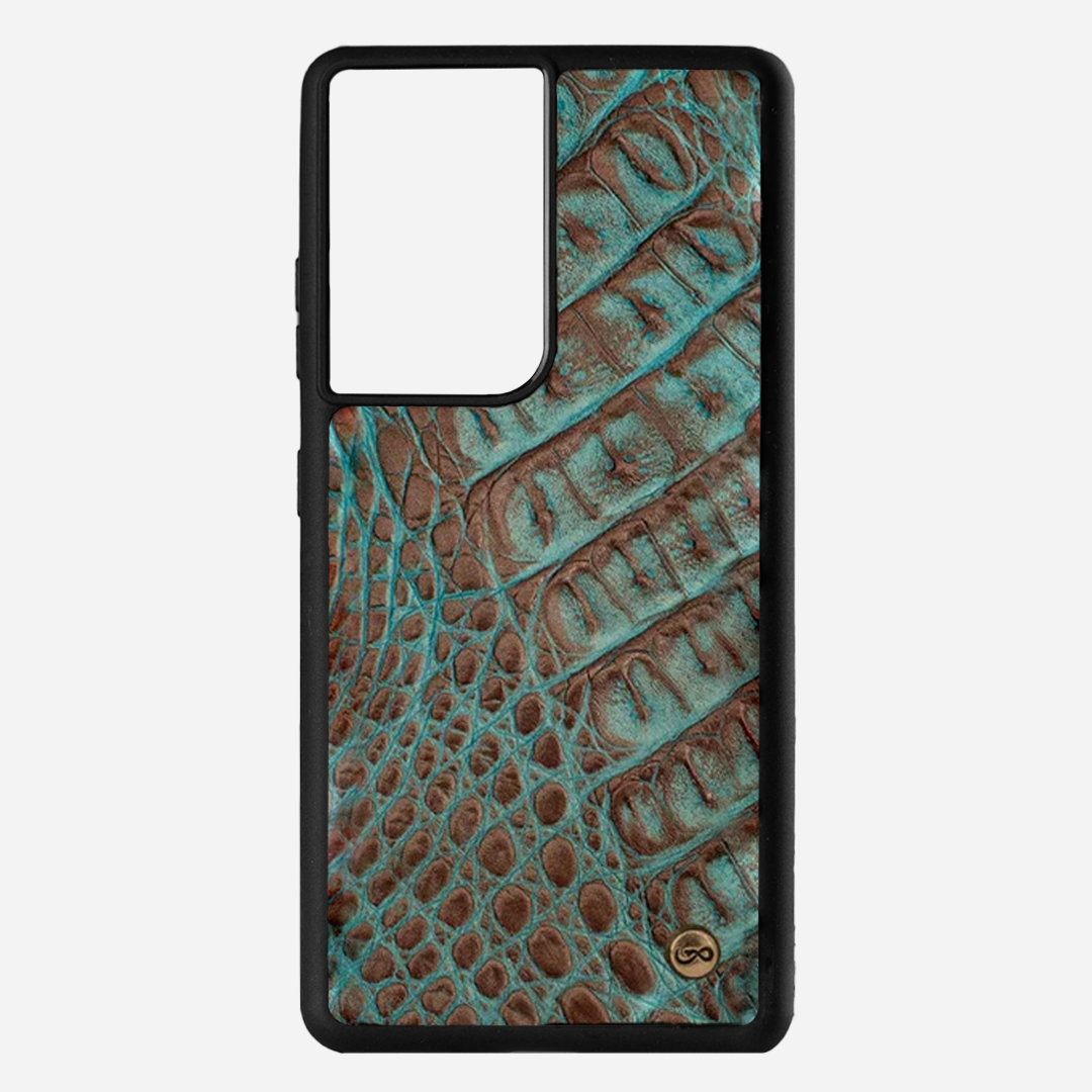 Funda S21 Ultra Billionaire Croc Vintage Mint