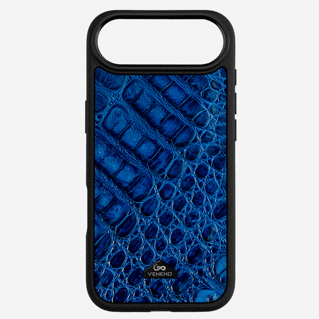 Funda iPhone 17 Air Billionaire Croc Royal Blue