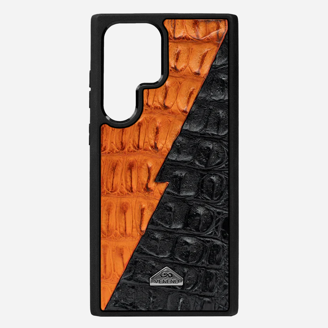 Funda S24 Ultra Illuminati Gemini Orange