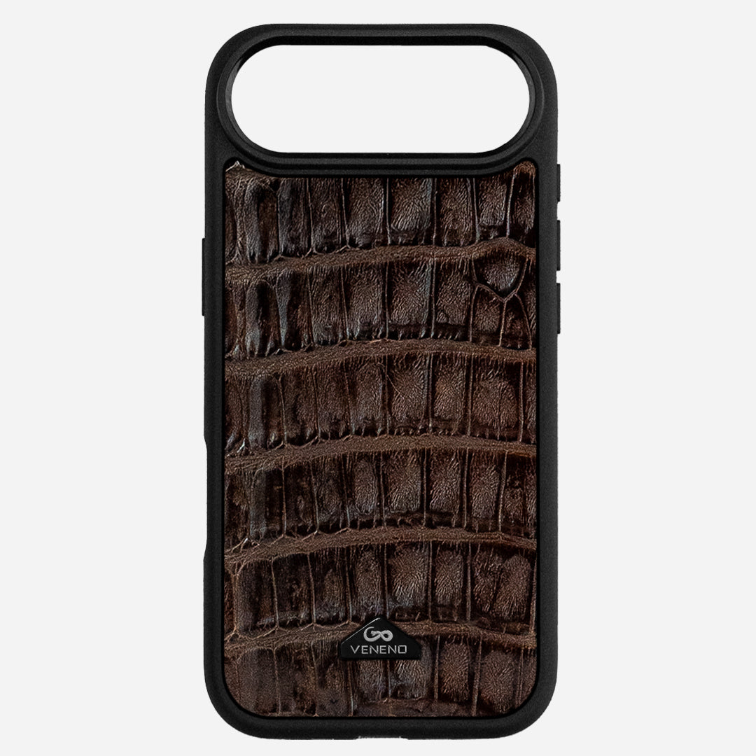 Funda iPhone 17 Air Billionaire Croc Brown