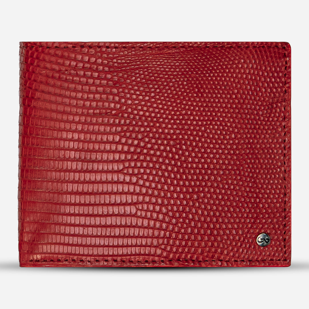 Cartera Grande "The Ambassador" - Lizzard Scarlatto