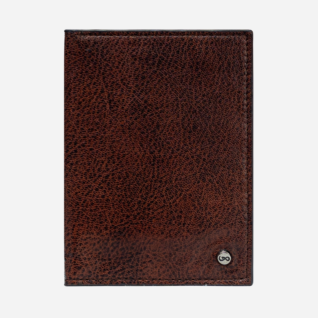 Funda Pasaporte "Il commendatore" Deep Brown