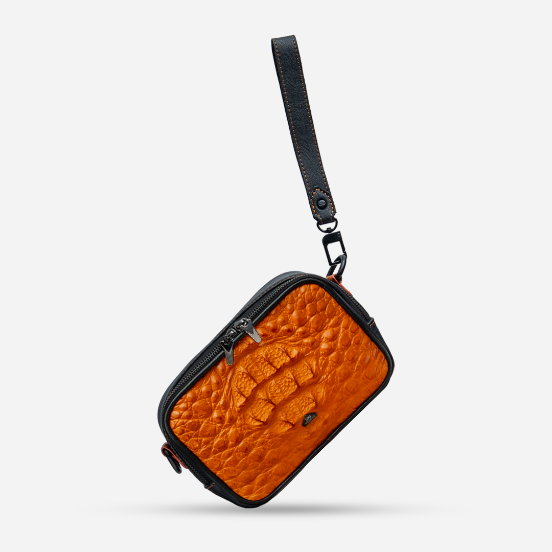 Documentera Mini - Billionaire Croc Orange