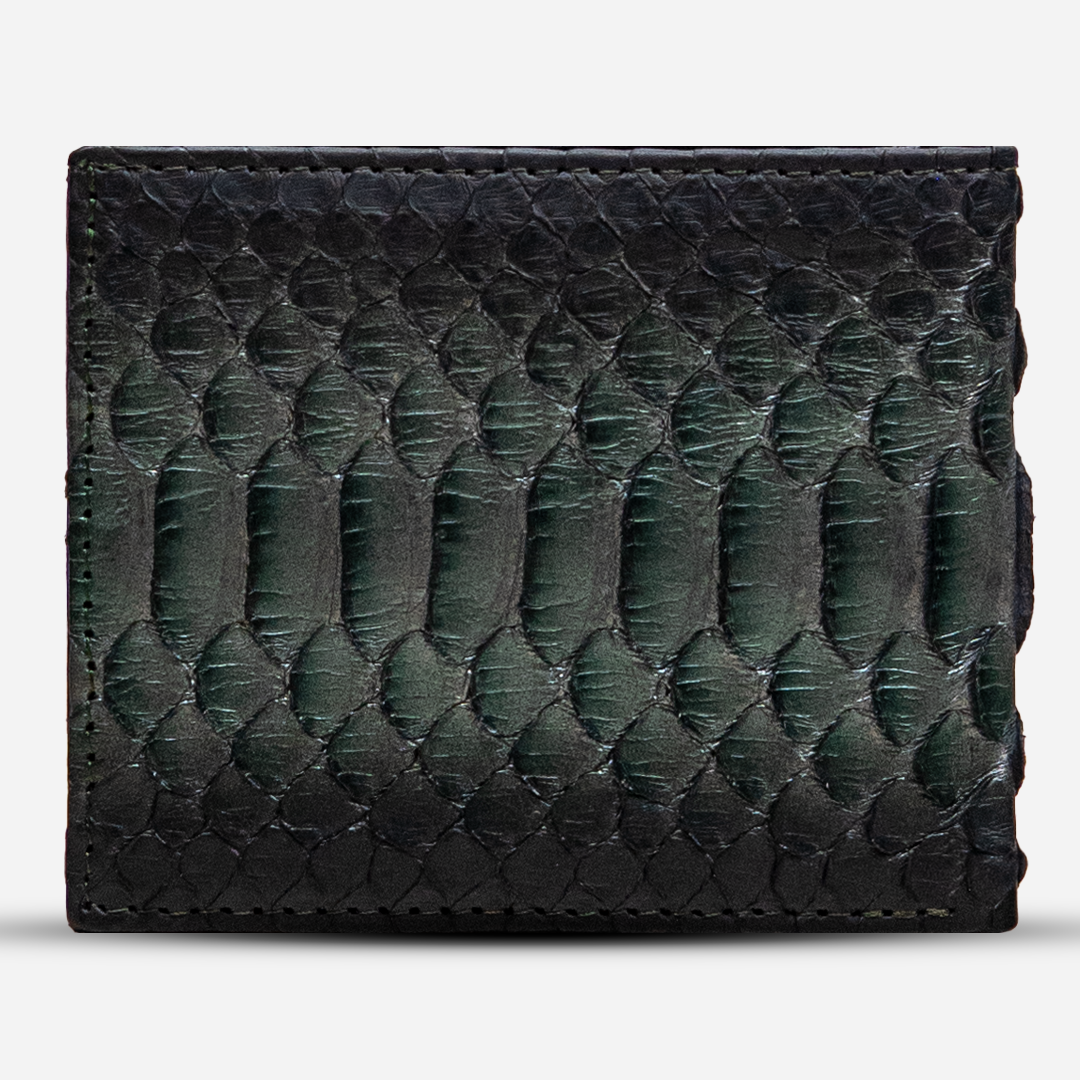 Cartera Grande "The Ambassador" - Python Obsidian