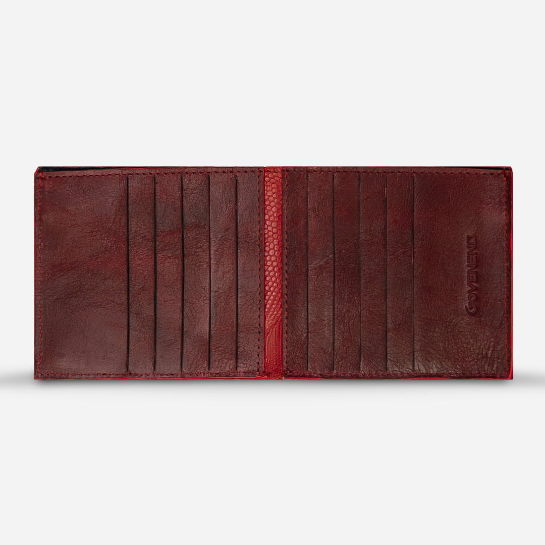 Cartera Grande "The Ambassador" - Lizzard Scarlatto