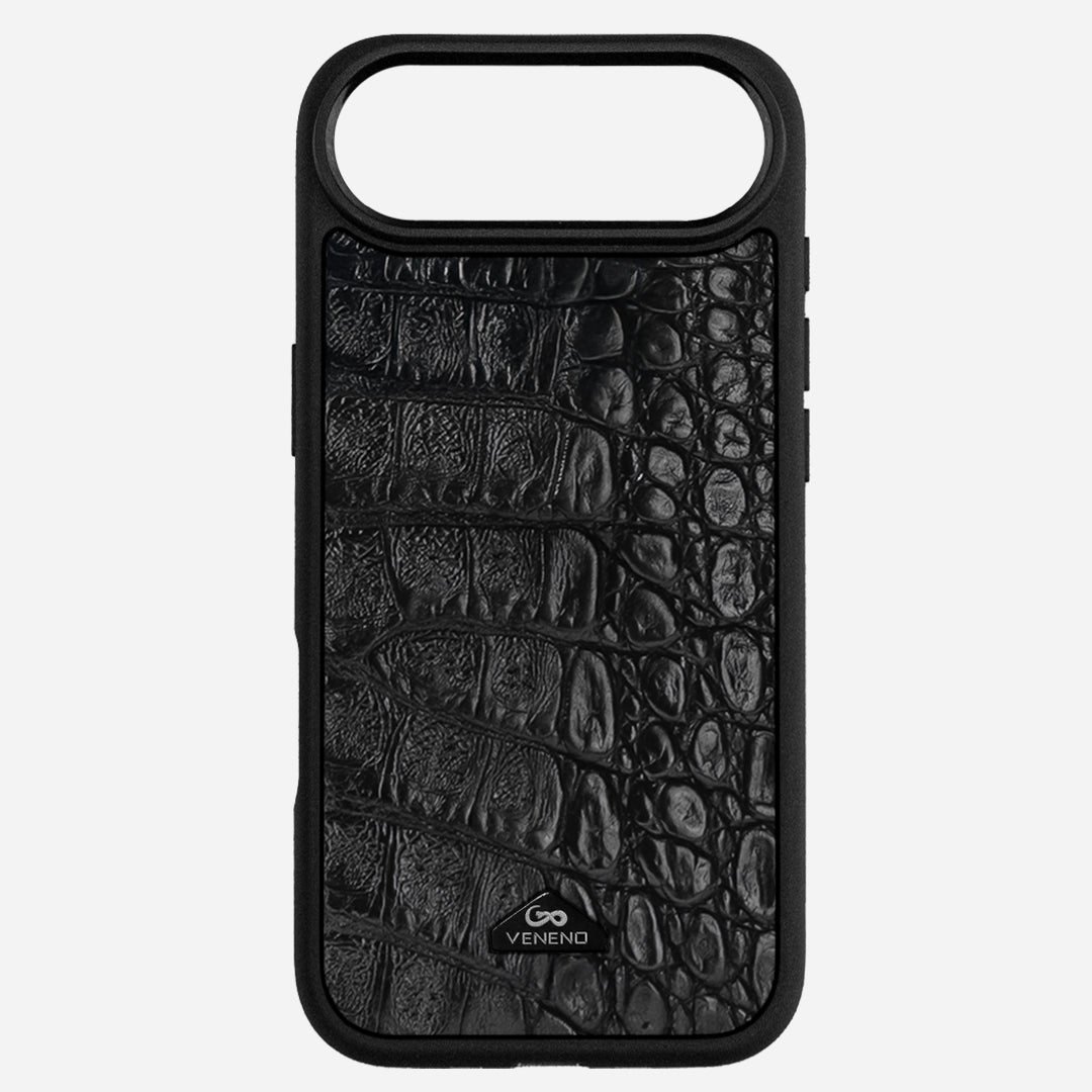 Funda iPhone 17 Air Billionaire Croc Black