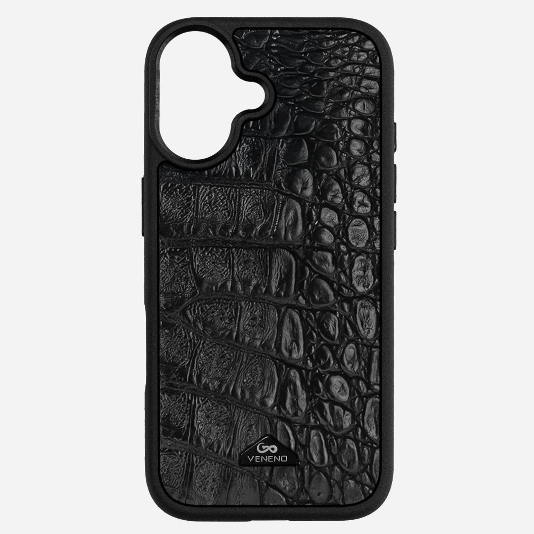 Funda iPhone 17 Billionaire Croc Black