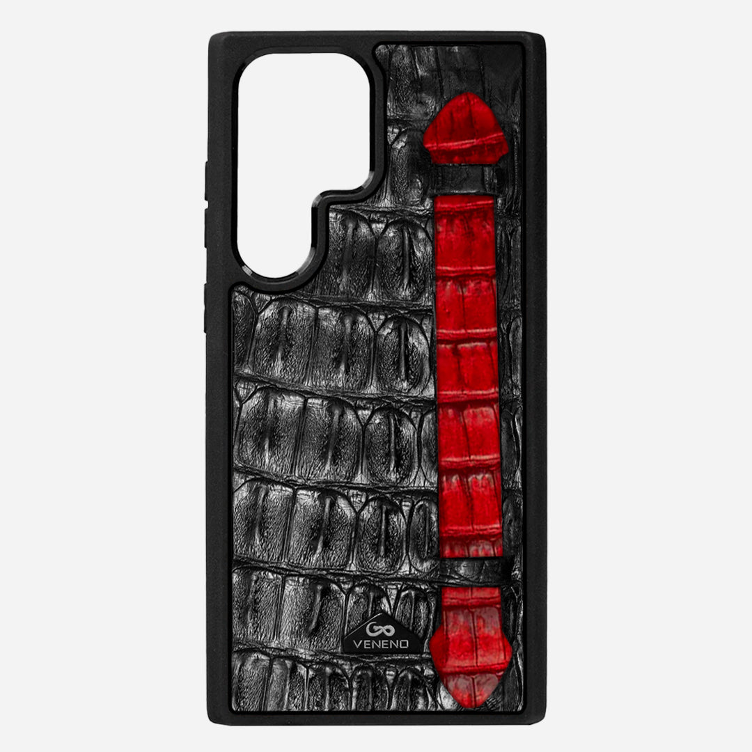 Funda S24 Ultra - StrapX Cherry Noir