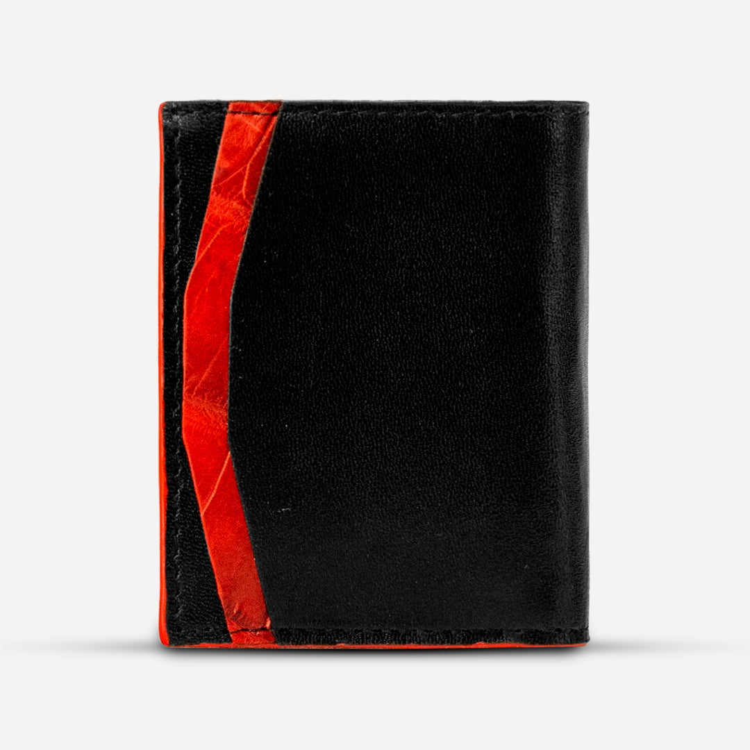 Cartera Compacta "The TIE" Rouge Croc