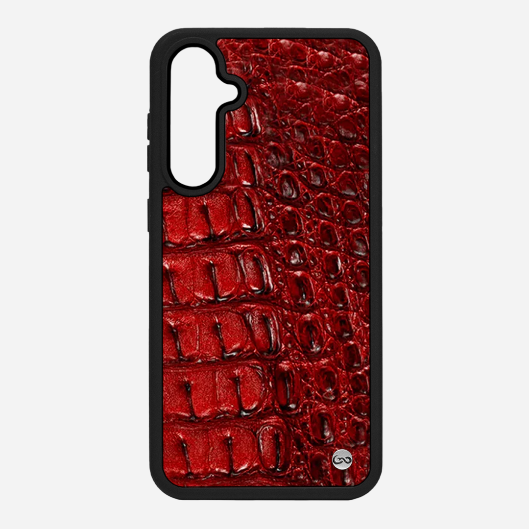 Funda S24 Billionaire Croc Red