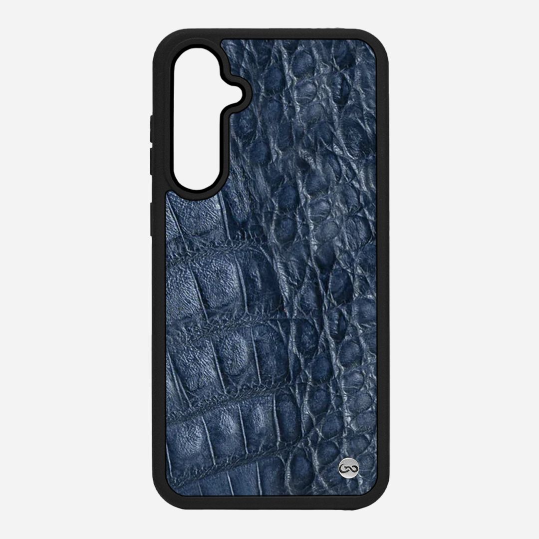 Funda S24 Billionaire Croc Navy Blue