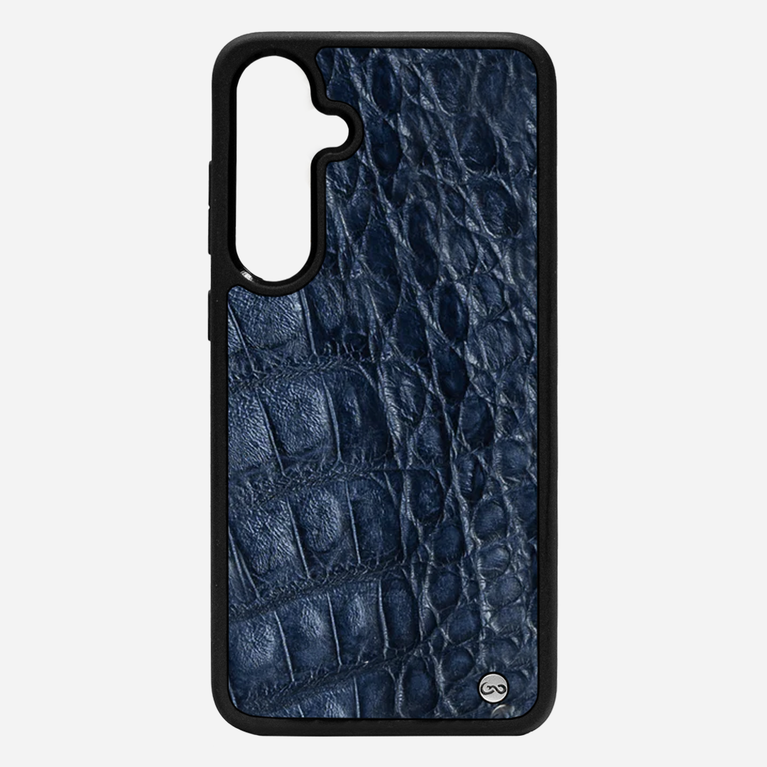 Funda S25 Plus Billionaire Croc Navy Blue