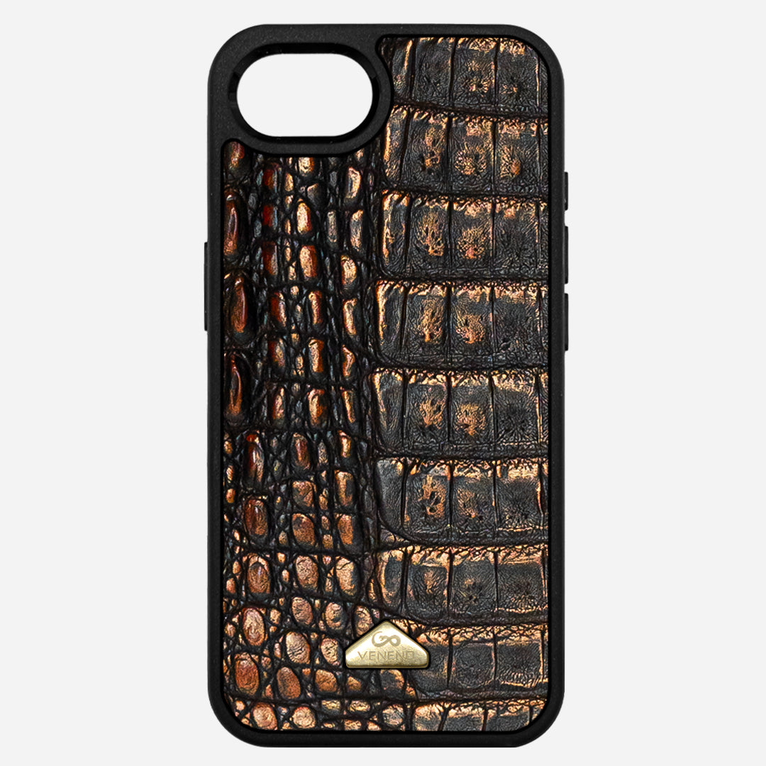 Funda iPhone 16e Billionaire Croc Sienna Glow