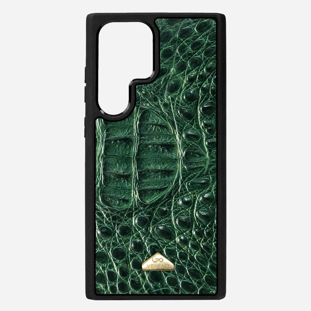 Funda S24 Ultra Phantom Croc Green