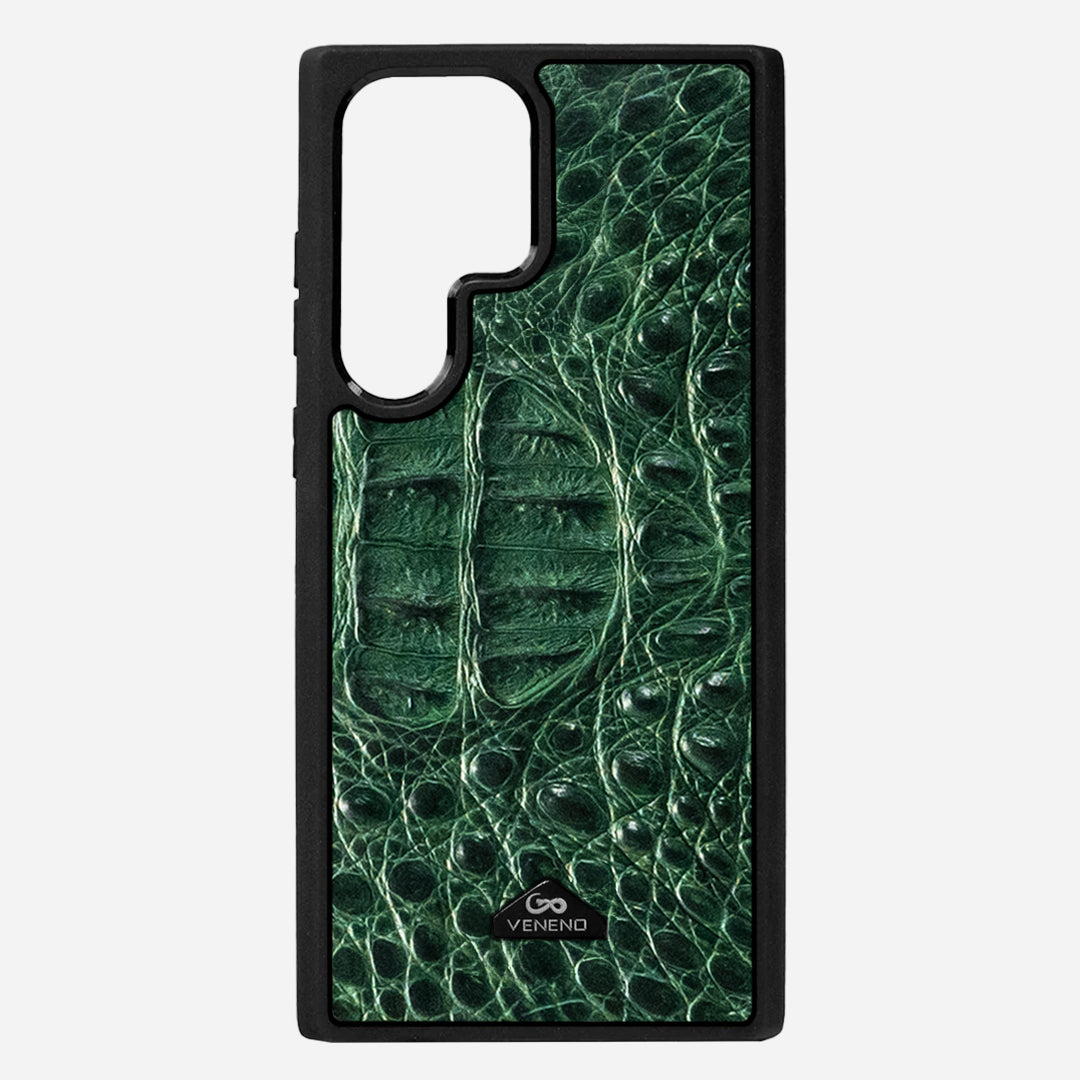 Funda S24 Ultra Phantom Croc Green