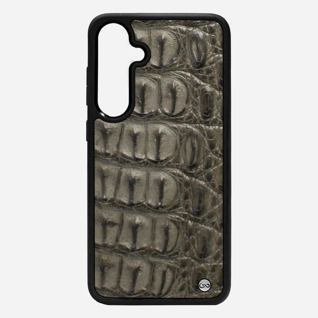 Funda S25 Plus Billionaire Croc Gray