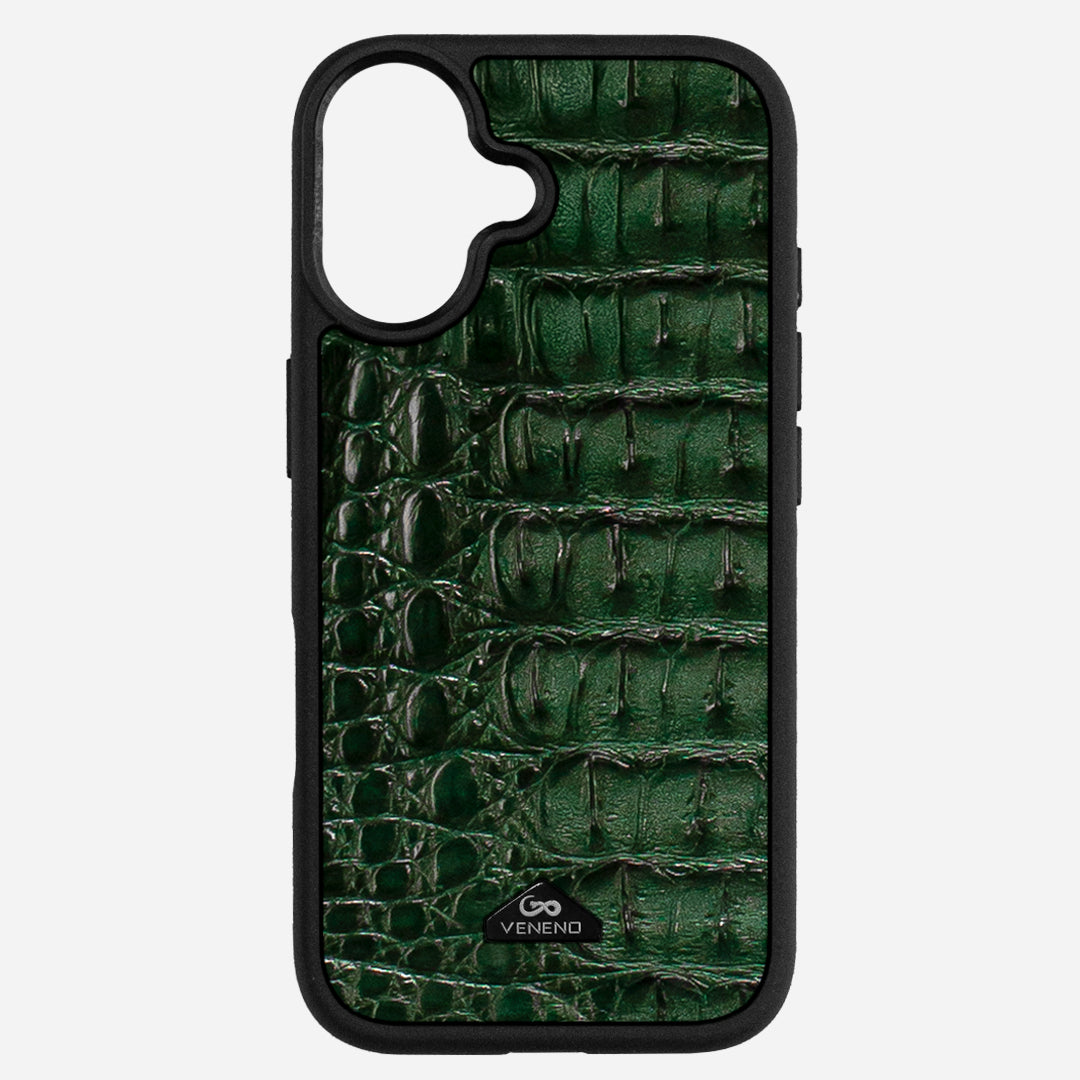 Funda iPhone 17 Billionaire Croc Green