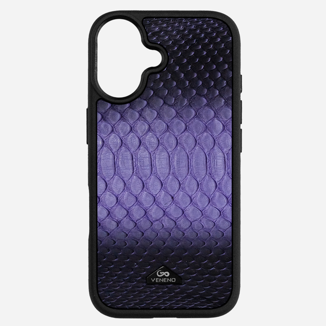 Funda iPhone 17 Python Iris Bloom