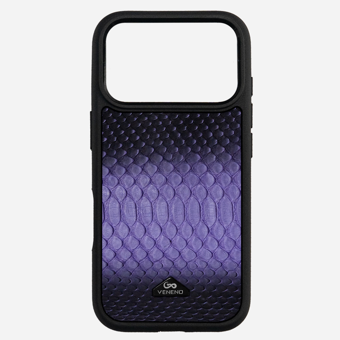 Funda iPhone 17 Pro Python Iris Bloom