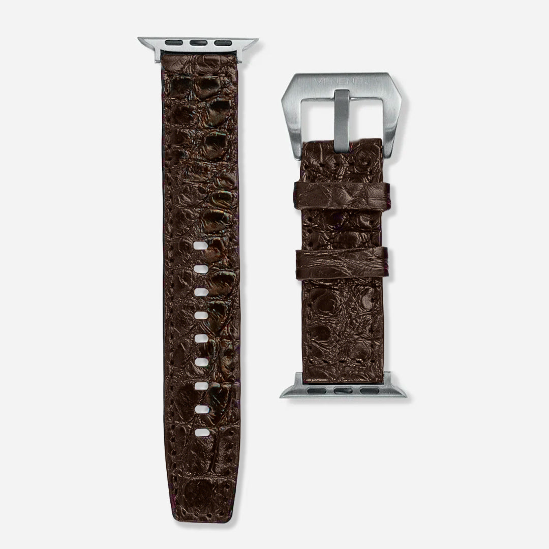 Extensible - Apple Watch Billionaire Croc Chocolate