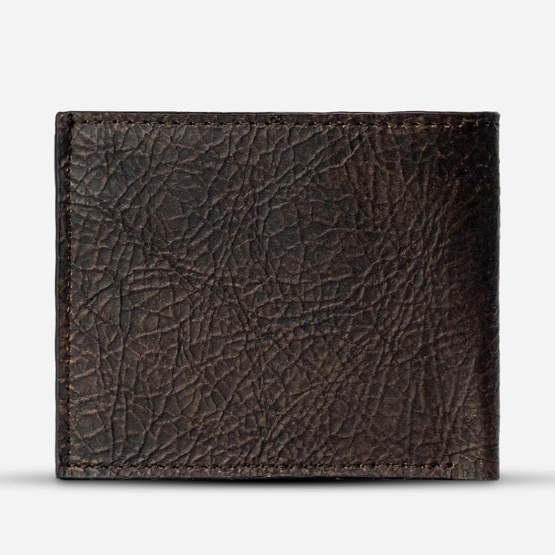 Cartera "The Grid" Brown (Tarjetero externo)