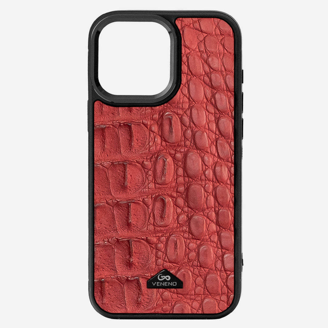 Funda iPhone 16 Pro Max Billionaire Croc Pyra