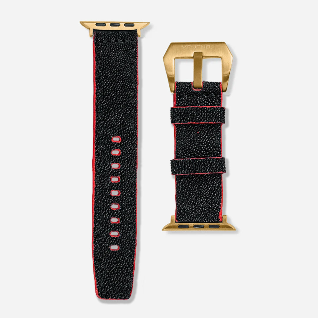 Extensible - Apple Watch Black Red